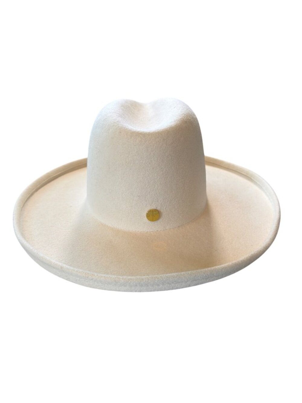 Gigi Pip Jillian Pencil Brim Western Hat 57cm S/M Off White MSRP$154 Worn once - Picture 10 of 17